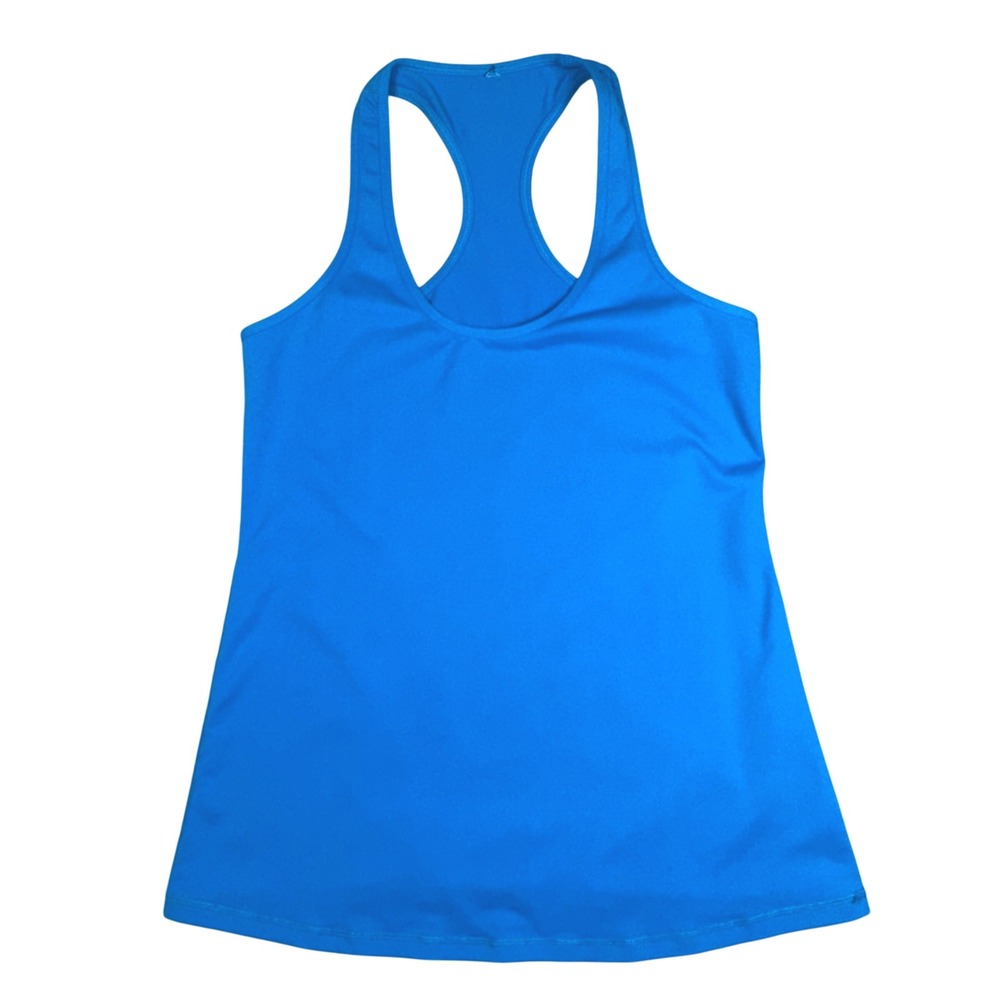 Lululemon Cool Racerback Tank Top Womens Size Unknown Blue Yoga Workout Tank